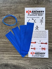 Bow String 4 SILENCERS 60" TYING THREAD Archery Bow String CAT WHISKER RUBBER