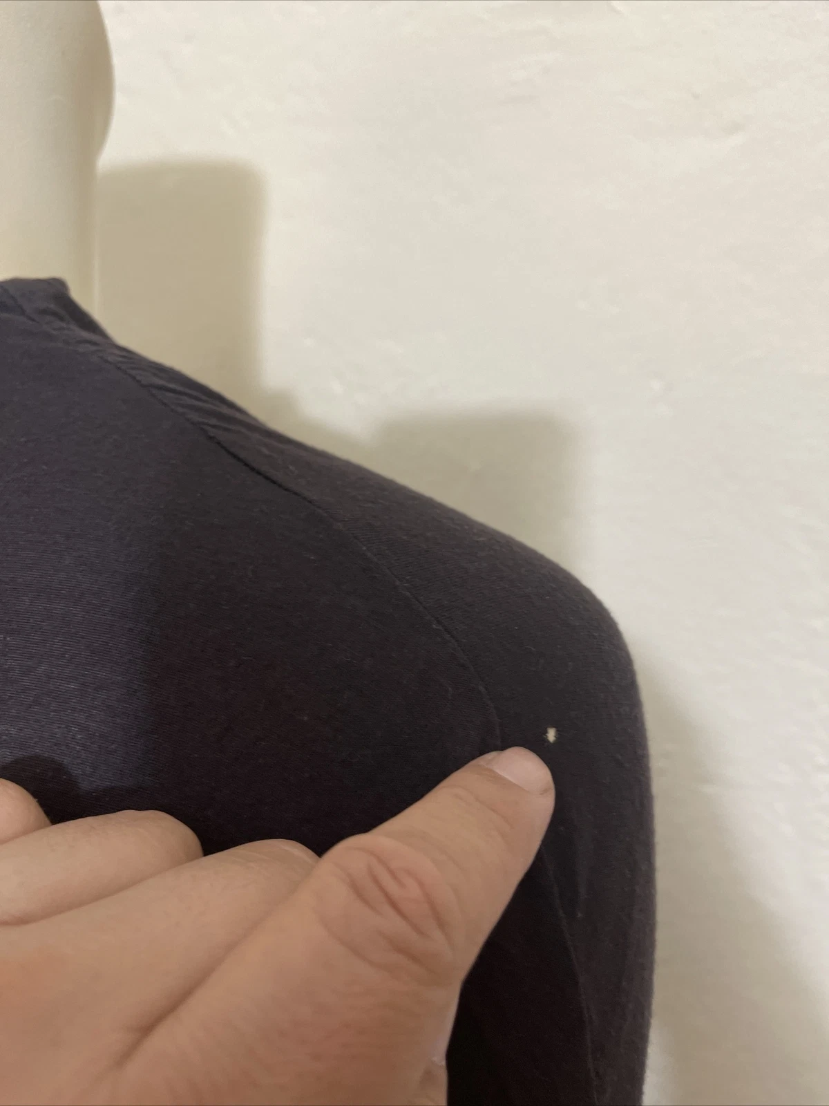 Vintage Donna Love Moschino Marrone Scuro Miscela Modale Lana Taglia 4 Made in Italy