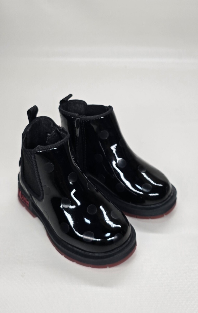 Disney Zara Baby Minnie Mouse Zipper Boots Size EU 21 US 5.5 | eBay