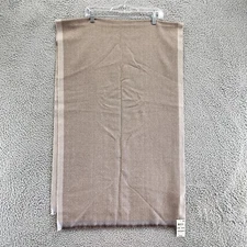 Alfani Scarf Womens One Size Brown Long Chevron Print New $40