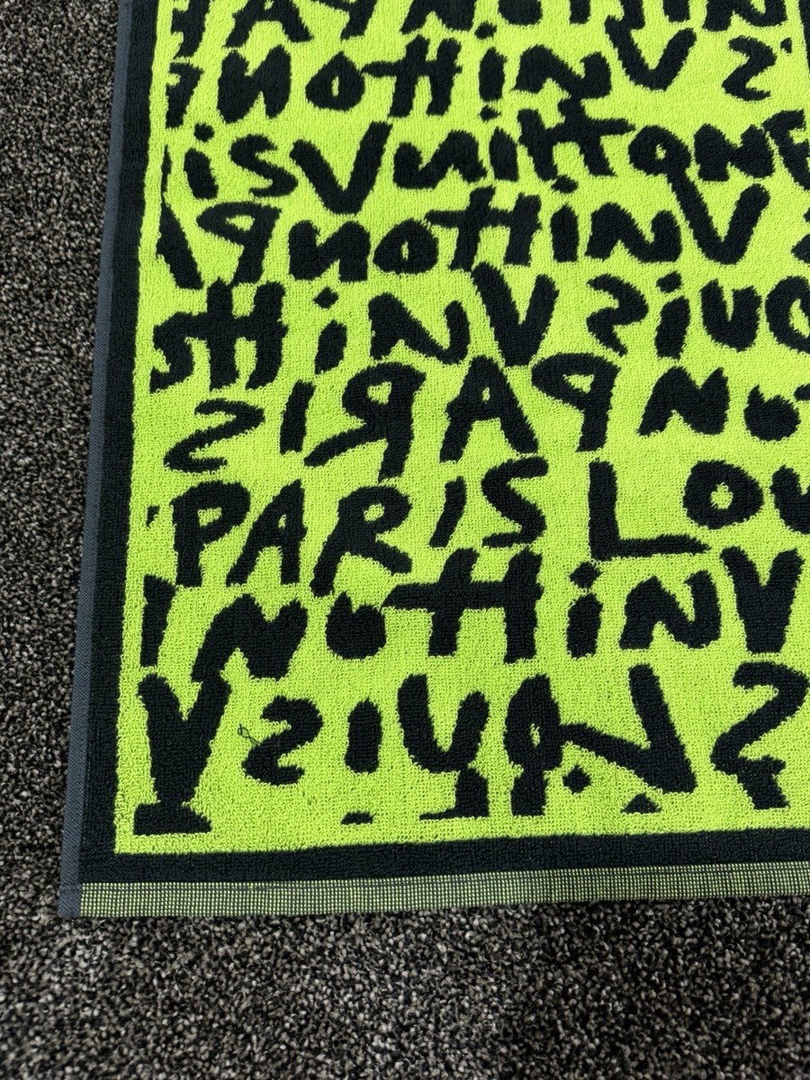 Louis Vuitton x Stephen Sprouse FW08 Graffiti Gym Towel | eBay