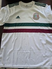 Adidas Seleccion Mexicana Mexico White Jersey Mens XL New without tags