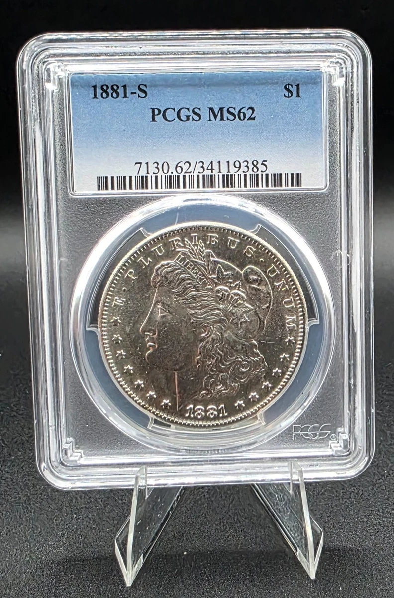 MS 62 Graded 1881 Year Morgan US Dollars (1878-1921) for sale | eBay