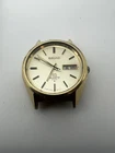 Seiko SQ Quartz 4004 Men's Vintage Gold Tone Watch 0903-8109 - read desc