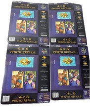 Ultra PRO Photo Refill Pages 10 Sheets Holds 4 X 6  Photos 4 Pack LOT 240 Pics