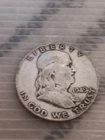 1949-D Ben Franklin 90% Silver Half Dollar