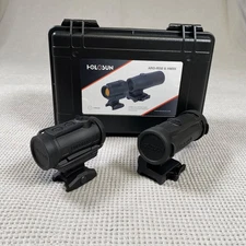 HOLOSUN ARO 2 MOA Enclosed Rifle Sight and HM3X Magnifier Kit with Hard Case