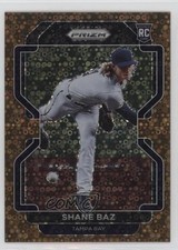 2022 Panini Prizm Tier II Bronze Donut Circle Prizm 40/40 Shane Baz #198 0fp5