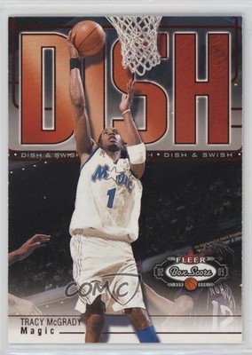 2002-03 Fleer Box Score Dish & Swish Tracy McGrady #5D&S HOF 0hl5