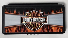 Harley Davidson 18 Gr.  Soft Tip Dart set with extra flights tips and Hard Case