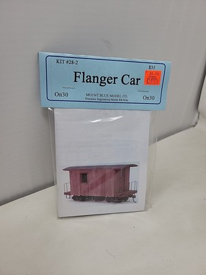 Mount Blue Model Co Kit 28-2 Flanger Car On30 NEW