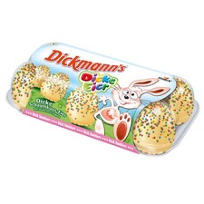 Dickmanns Super Dicke Eier Schaumküsse mit bunten Crisps 8er 206g