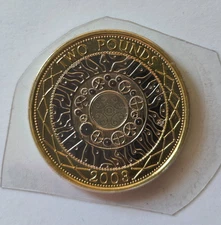 UK - 2003 TECHNOLOGY -  BU £2 Coin - Brilliant Uncirculated Two Pound