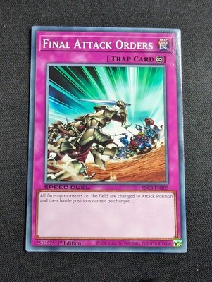 Yugioh - Final Attack Orders SBCB-EN105 1st Common NM