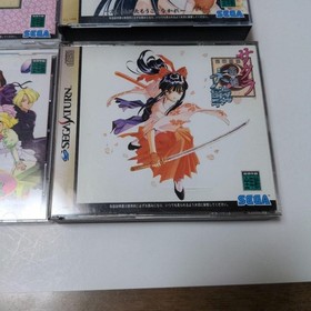 Sega Saturn Sakura Wars Complete Game Set Tested Working Japan Import