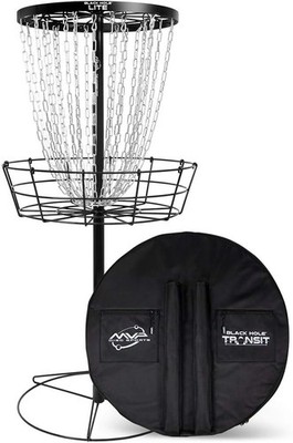 MVP Black Hole Lite Portable Disc Golf Basket