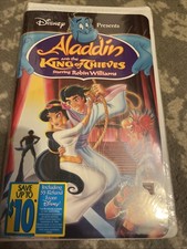 Aladdin and the King of Thieves (VHS, 1996) New Sealed Disney Robin Williams