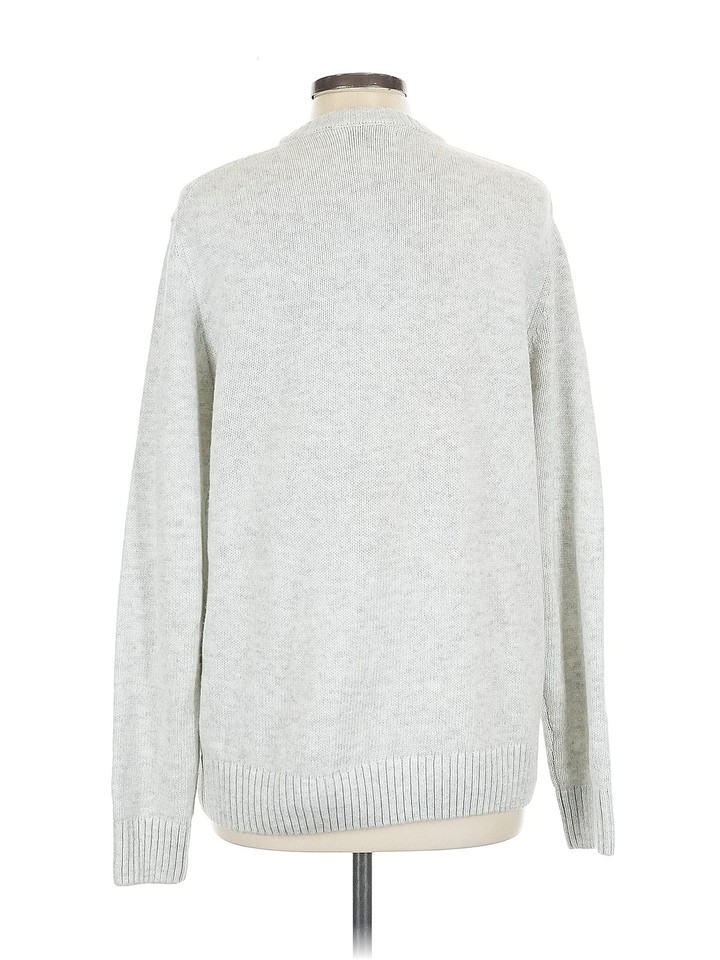 Sonoma Goods For Life Women Silver Pullover Sweater L Ebay 