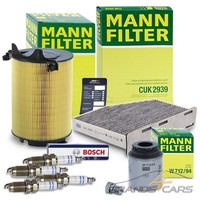 Mann Inspektionspaket FÜR Audi A3 Seat Skoda VW Golf 6 Touran 1.2 1.4 TSI Tfsi