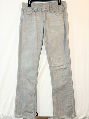 BCBG Max Azria Jeans Men s 32x32 Grey Straight Leg Lone Smoke Stretch Denim