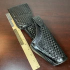 Tex Shoemaker G17 Glock 17 Basket Weave Leather Swivel Walking Dead Rick Grimes