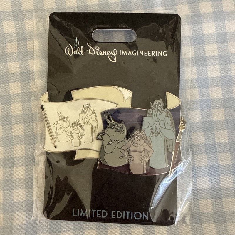 Disney WDI MOG Pins Victor Gargoyles Hunchback Off The Page Pin LE 300
