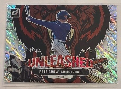 2023 Panini Donruss - Unleashed Pete Crow-Armstrong #U10 Rapture (RC)