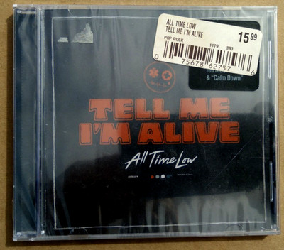 ALL TIME LOW TELL ME I'M ALIVE CD BRAND NEW SEALED CD