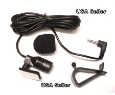 3.5mm Car Stereo External Microphone For Bluetooth Enabled Stereo Radio GPS DVD