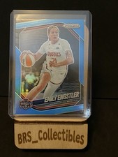 Emily Engstler 2025 Panini Prizm WNBA Carolina Blue /125 Mystics