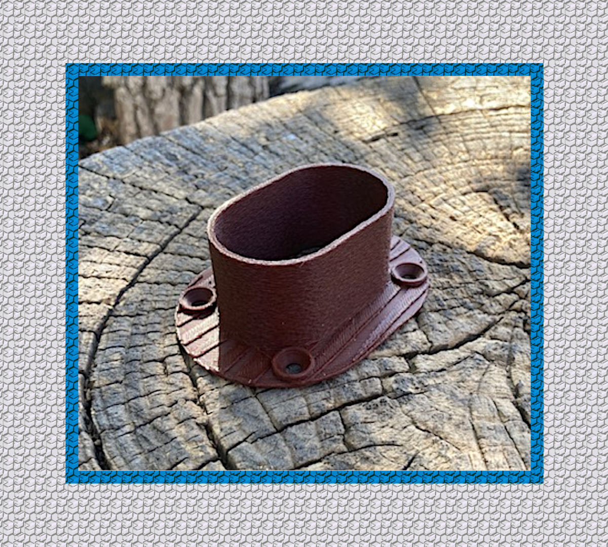 Oval/Slotted Birdhouse Predator Guard 1-3/8