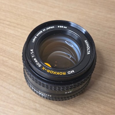 Minolta MD Rokkor-X 50mm 1:1,4 Objektiv