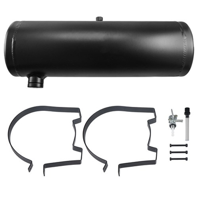 #ad Black Gas Tank Aluminum Cylinder 6 x 20quot; 2.125 Gal For Golf Cart go kart $102.99