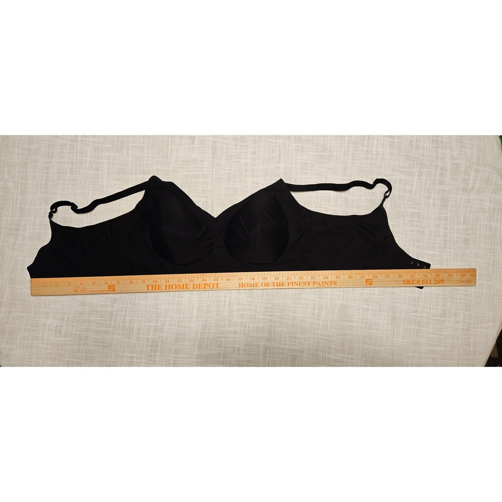 Shapermint Essentials Womens Wireless Bra Black X… - image 4