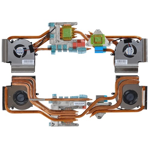 Replacement CPU+GPU Cooling Fan with Heatsink for MSI GE63 GE63VR 8RE 8RF GL6...