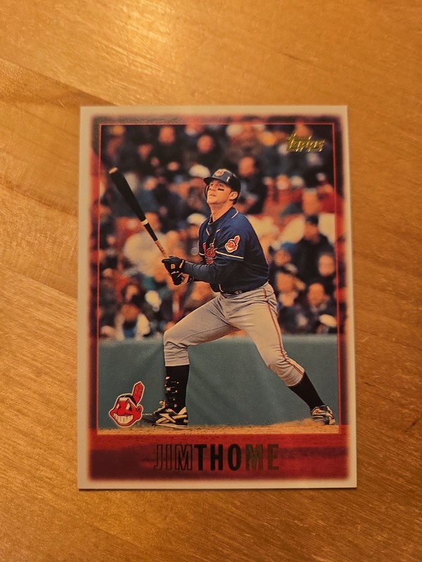 Jim Thome Lot Of 3 Topps Cards EX-MT HOF