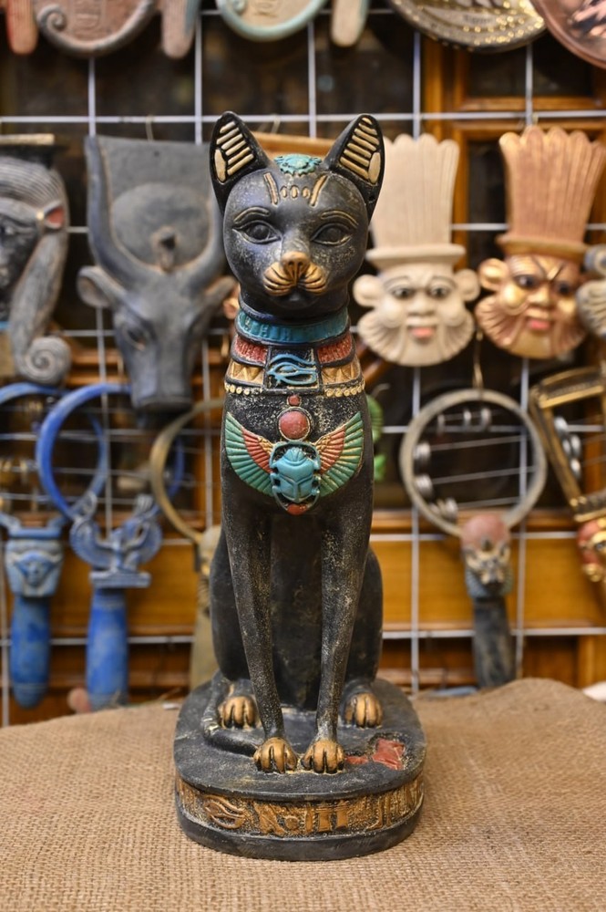 Authentic Ancient Egyptian Antiques Bastet statue Egyptian Statue Egyptian BC