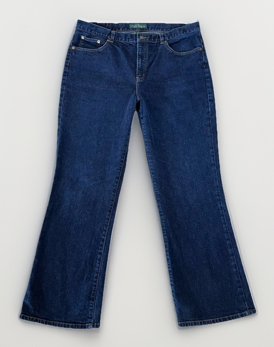 Vintage Ralph Lauren LRL Classic Bootcut Jeans Western Embroidered