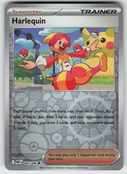 Harlequin 083/086 SV: White Flare Reverse Holo