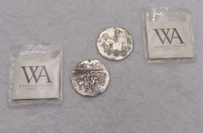 Wendell August Ornaments - Lot of 2 - Coming Home Farmer With Horses