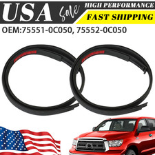 Pair For Tundra Cab Double 07-20 Roof Molding Weatherstrip 755510C050 755520C050