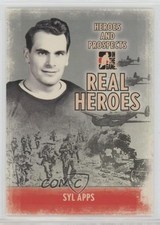 2009-10 ITG Heroes and Prospects Real Heroes Syl Apps #RH-09 HOF 1o3