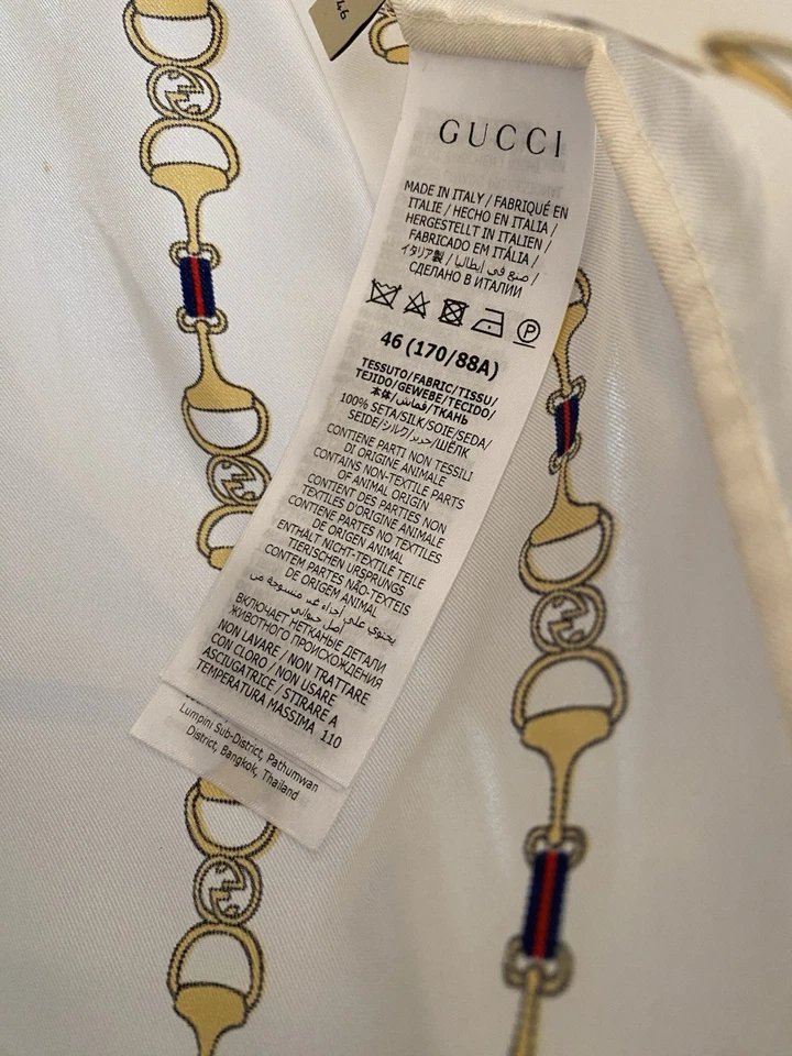 Gucci Silk horsebit Shirt - Image 4 of 4