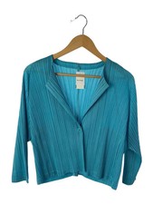PLEATS PLEASE ISSEY MIYAKE Jacket 3 Polyester BLU Solid PP91 J0162