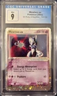 CGC Mint 9 Mewtwo ex Holo Rare #101 Pokemon EX Ruby & Sapphire