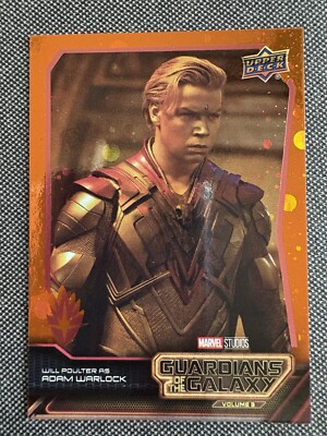 WARLOCK 2024 UD Guardians of the Galaxy Vol 3 Orange E-8 Ensemble Blue