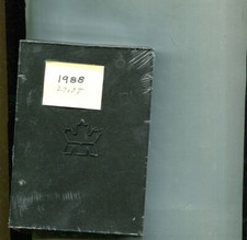 1988 CANADA PROOF 7 COIN GOVERNMENT SEALED SET ORIGINAL PR 2208T