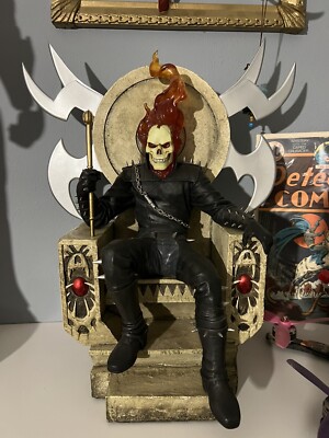 Sideshow Collectibles Ghost Rider Comiquette Statue 2009 Marvel 
