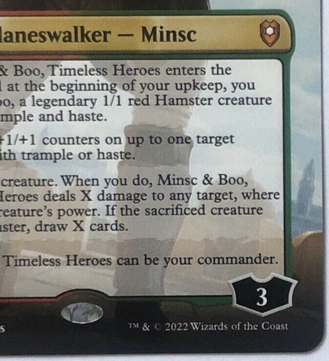 minsc mtg card Minsc & Boo, Timeless Heroes [285] [Commander Legends: Battle for Baldur's  Gate] [Foil] – Face to Face Games main image 0