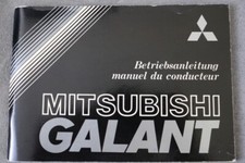 Mitsubishi Galant  Bedienungsanleitung "1980" Betriebsanleitung - Handbuch